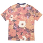 Thumbnail BLURRY FLOWER RINGER T-SHIRT ORANGE one color