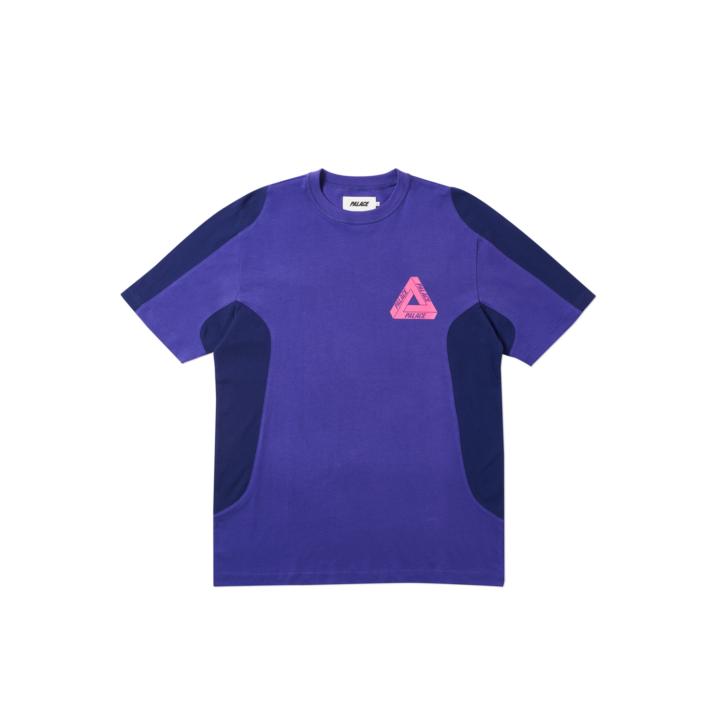 TEX T-SHIRT PURPLE / NAVY one color