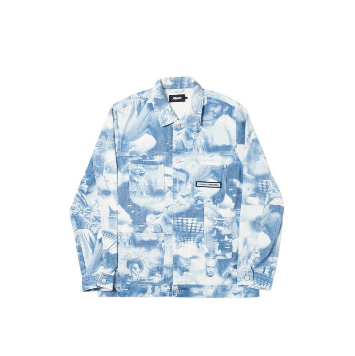 Thumbnail TEAM JACKET WHITE / NAVY one color