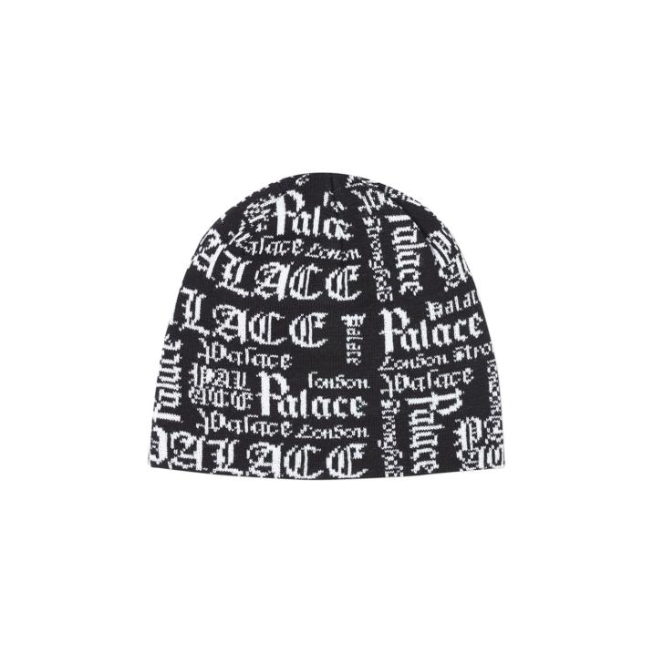 OLD P BEANIE BLACK one color