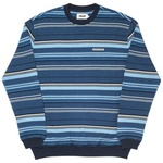 Thumbnail TRIM RIB CREW BLUE one color