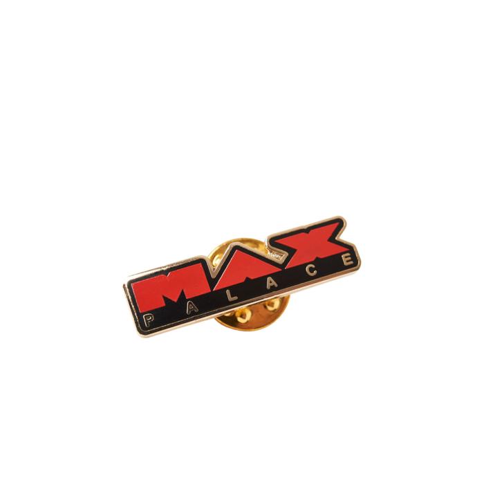 MAX PALACE PIN BADGE RED / BLACK one color