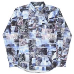 Thumbnail DAS WATER FALLS SHIRT BLUE one color