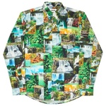 Thumbnail DAS WATER FALLS SHIRT GREEN one color