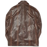 Thumbnail LEATHER JACKET BROWN one color