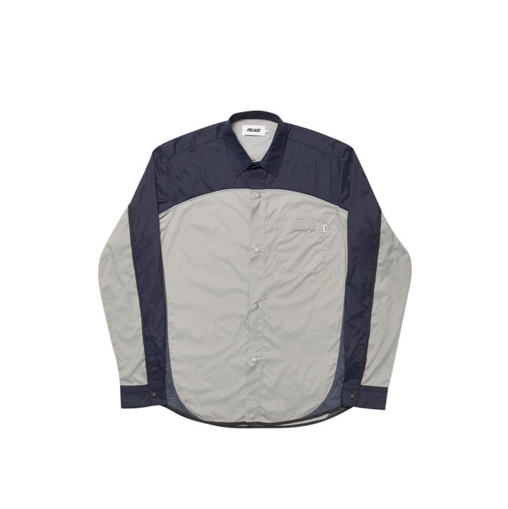 Thumbnail SHELL OUT SHIRT GREY / NAVY one color
