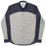 Thumbnail SHELL OUT SHIRT GREY / NAVY one color