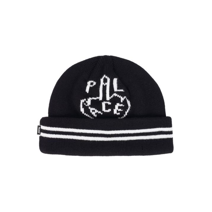 FINGER UP BEANIE BLACK one color