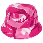 Thumbnail WEB STRAP BUCKET HAT PINK CAMO one color