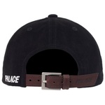 Thumbnail LEATHER STRAP 6-PANEL BLACK one color