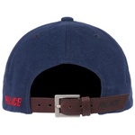 Thumbnail LEATHER STRAP 6-PANEL NAVY one color