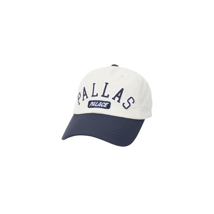 PALLAS SHELL 6-PANEL WHITE / NAVY one color