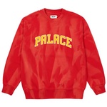 Thumbnail TRY-DYE CREW RED / WHITE one color