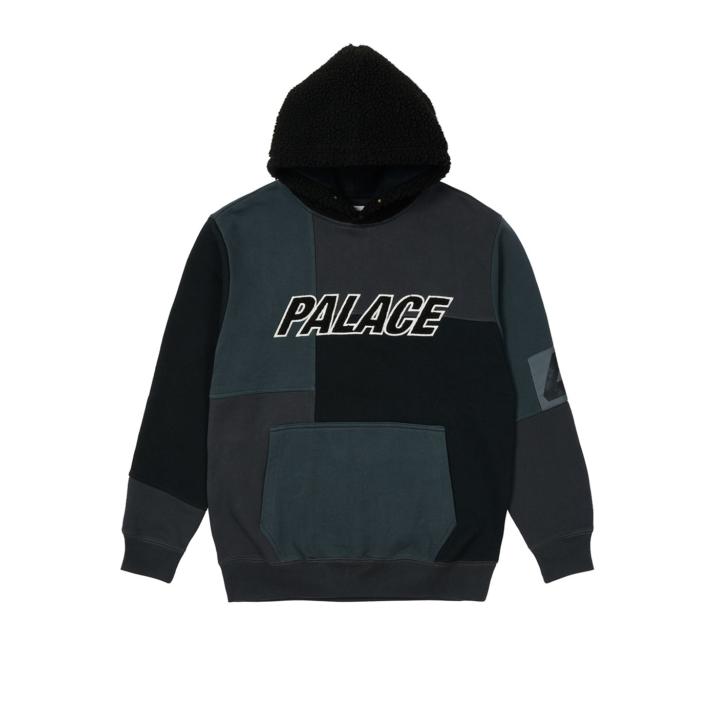 Thumbnail FLEECED HOOD BLACK one color