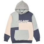 Thumbnail FLEECED HOOD BLUE / PEACH one color
