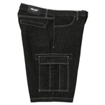 Thumbnail DRAWCORD POCKET DENIM SHORTS BLACK one color