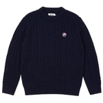 Thumbnail CABLE KNIT BLUE one color