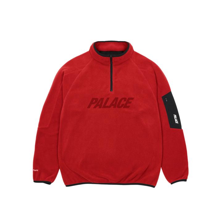 Thumbnail POLARTEC 1/4 ZIP RED one color