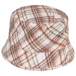 Thumbnail WARP CHECK BUCKET HAT RED one color