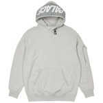 Thumbnail GIANT WOVEN LABEL HOOD GREY MARL one color