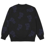 Thumbnail MULTI P FLATLOCK CREW BLACK one color