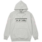 Thumbnail PALACE BADDEST HOOD GREY MARL one color