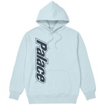 Thumbnail LOWERCASE FONT HOOD LIGHT BLUE one color