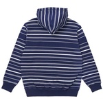 Thumbnail PRINTED STRIPE HOOD NAVY one color