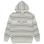 Thumbnail PRINTED STRIPE HOOD GREY MARL one color
