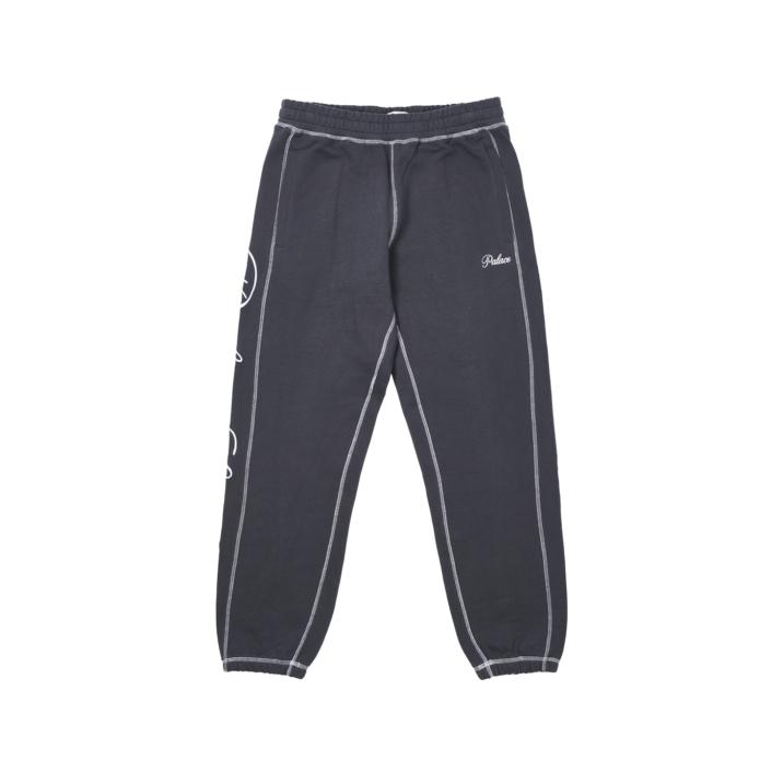Thumbnail CHAIN STITCH JOGGERS SLATE BLUE one color