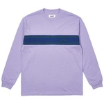 Thumbnail KNIT BLOCK LONGSLEEVE VIOLET one color