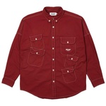 Thumbnail MULTI POCKET SHIRT RED one color
