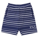 Thumbnail PRINTED STRIPE SHORTS  NAVY one color