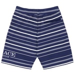 Thumbnail PRINTED STRIPE SHORTS  NAVY one color