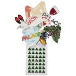 Thumbnail PALACE SPRING STICKER PACK MULTI one color