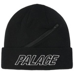 Thumbnail ZIP POCKET BEANIE BLACK one color