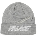 Thumbnail ZIP POCKET BEANIE GREY MARL one color
