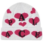 Thumbnail LOVE ME JACQUARD BEANIE WHITE one color