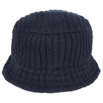 Thumbnail KNITTED BUCKET HAT NAVY one color