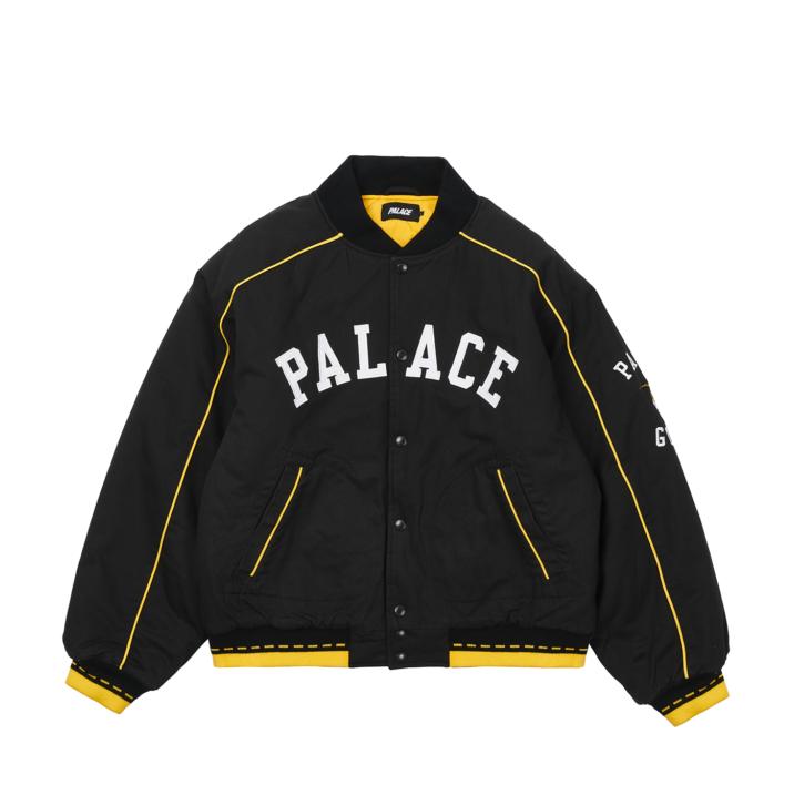 Thumbnail PALACE GOATS VARSITY JACKET BLACK one color