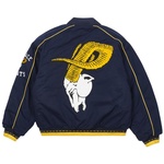 Thumbnail PALACE GOATS VARSITY JACKET NAVY one color