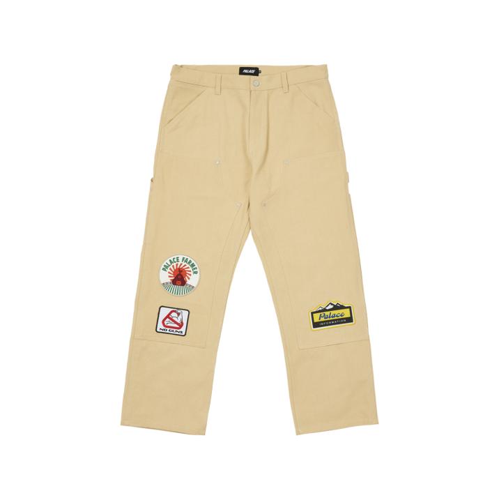 Thumbnail BADGE WORK TROUSER SAND one color