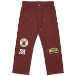 Thumbnail BADGE WORK TROUSER WINE one color
