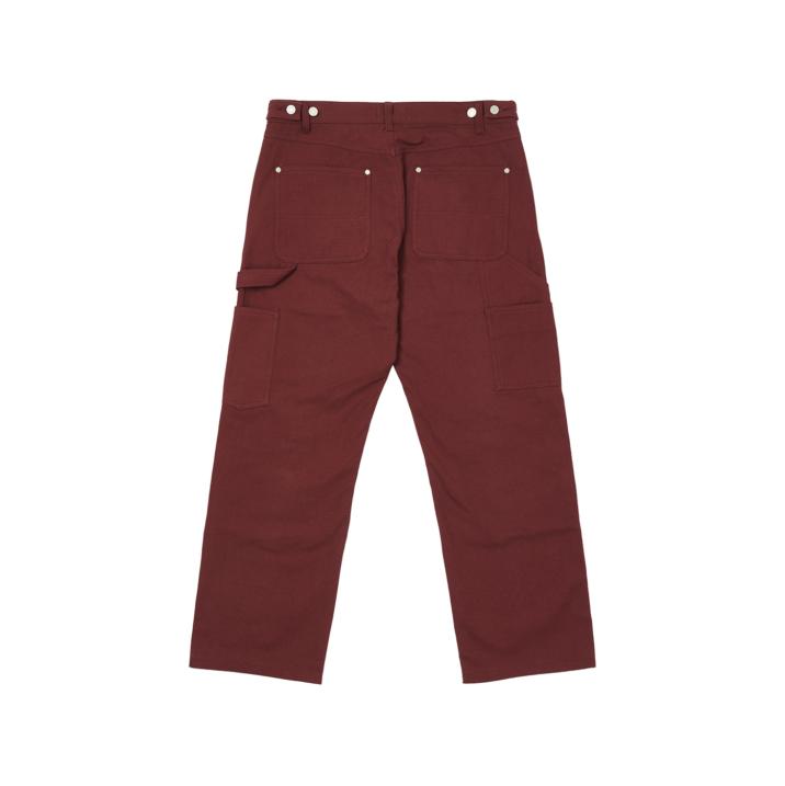 Thumbnail BADGE WORK TROUSER WINE one color