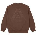Thumbnail TRI-STITCH CREW BROWN one color