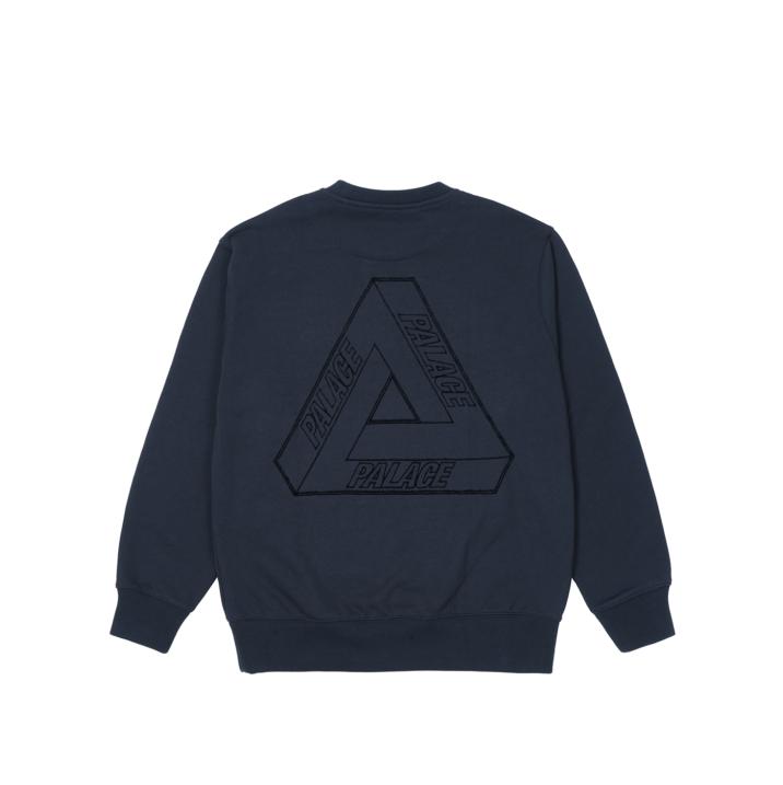 Thumbnail TRI-STITCH CREW NAVY one color
