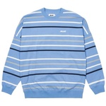 Thumbnail STRIPE DROP SHOULDER CREW BLUE one color