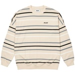 Thumbnail STRIPE DROP SHOULDER CREW STONE one color