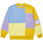 Thumbnail COLOUR BLOCK CREW BLUE / ORANGE / LILAC one color