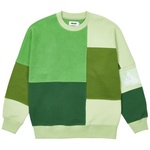 Thumbnail COLOUR BLOCK CREW GREENS one color